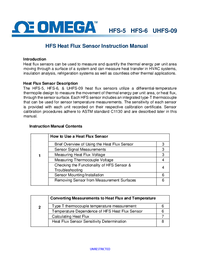 Thumbnail of document Manual - UHFS-09 Heat Flux Sensors for Heat Transfer Measurements
